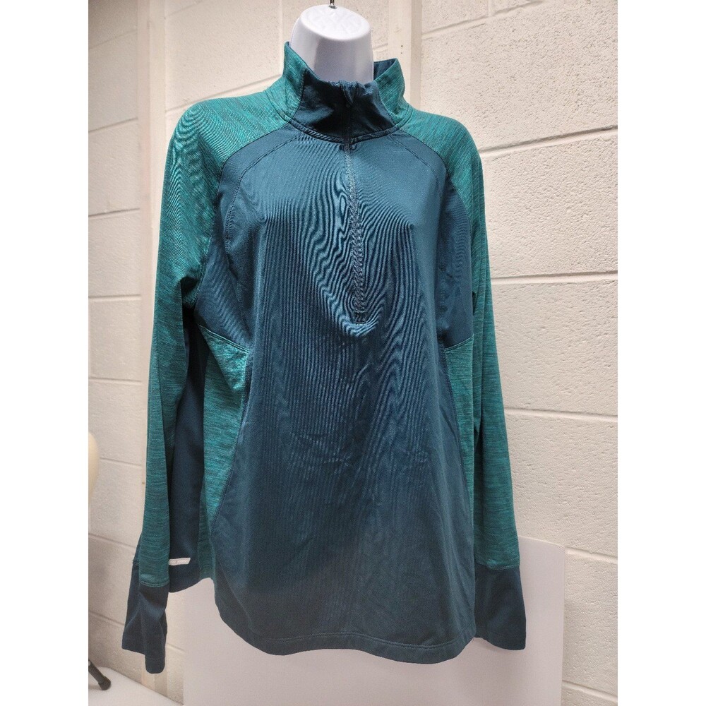 Danskin Now Women's Dri-More Activewear 1/4 Zip Pullover Size Large